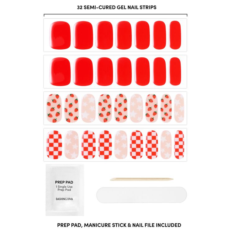 Glaze Art- Cuter at the Cape Gel Nail Polish Strips