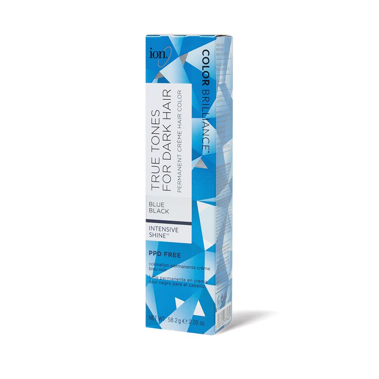 True Tones for Dark Hair Permanent Crème Hair Color Blue Black