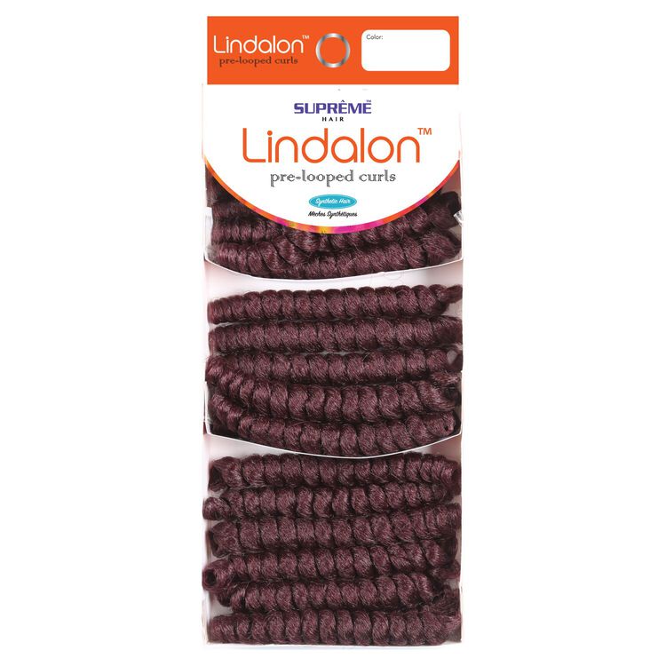 Crochet Straw Set Curl 20 Inch 20 Burgundy/80 Black