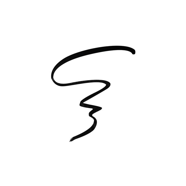 Black Eyeliner with Soft Brush