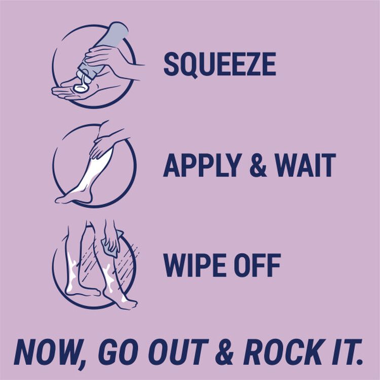 Hair Remover Body Cream Aloe & Water Lily