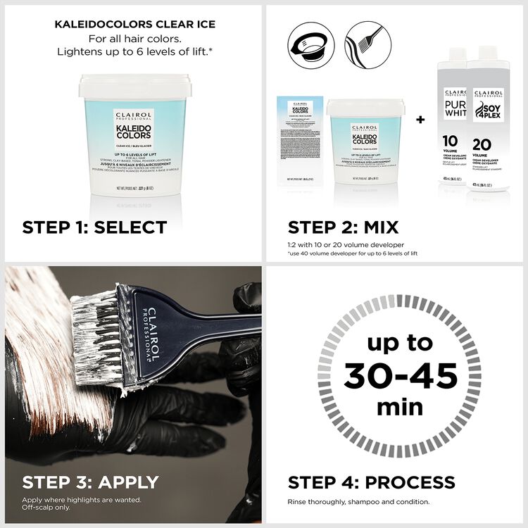 Clear Ice Powder Lightener Packette