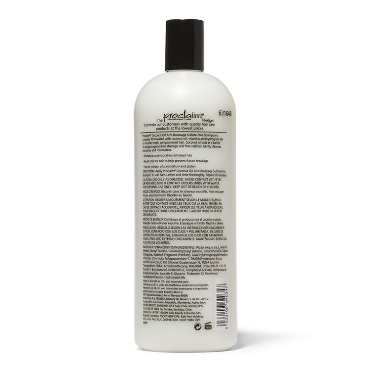 Coconut Oil Anti-Breakage Shampoo