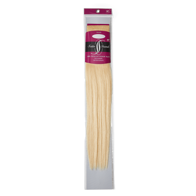 Satin Strands Premium Human Hair Extensions 18 Inch Malibu Satin Strands Premium Human Hair Extensions 18 Inch Malibu