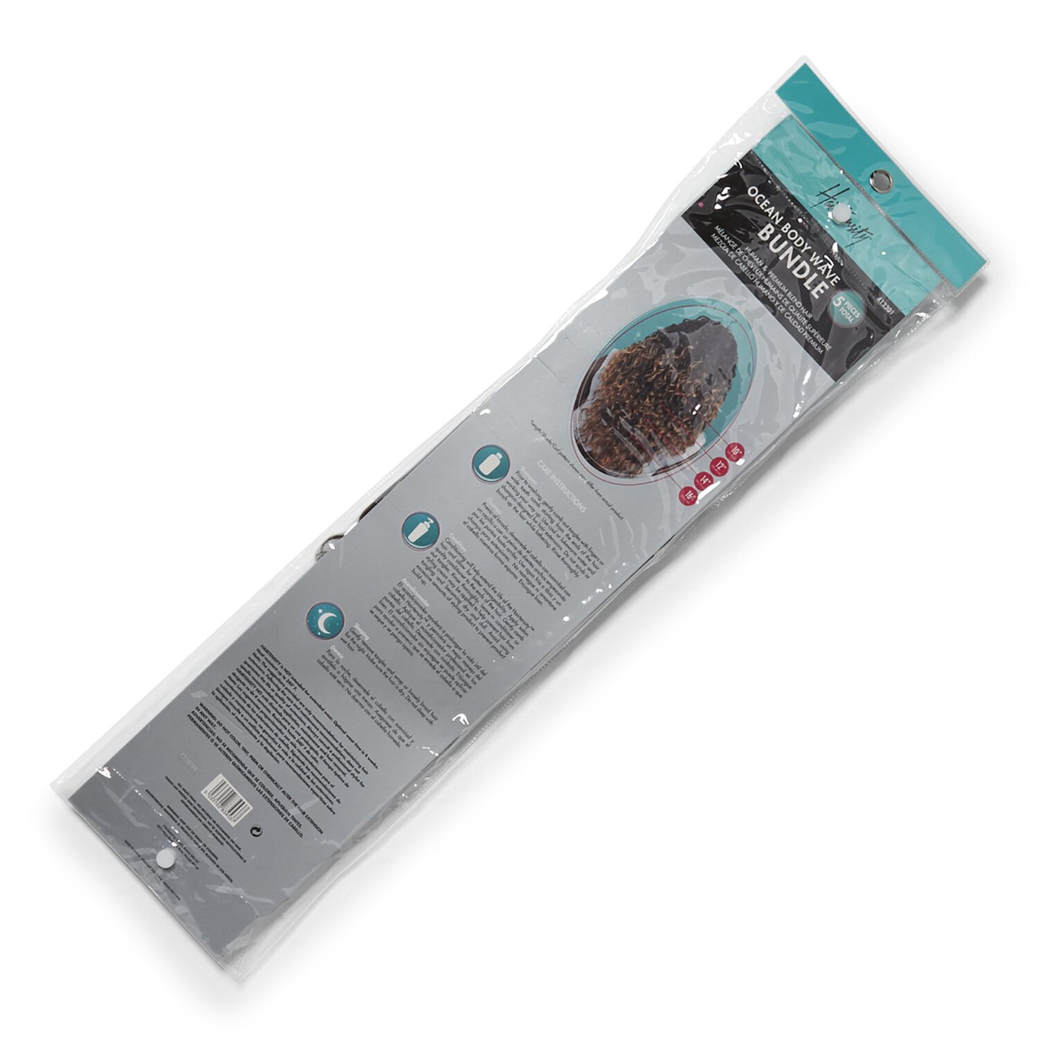 Hairtensity Ocean Body Wave Brown 1016 Inch Bundle Weft Hair