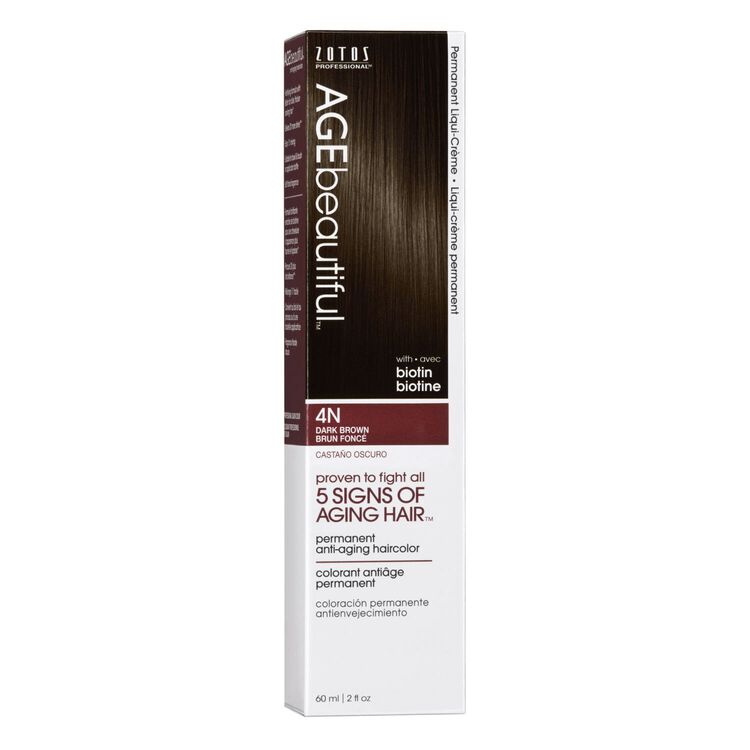 4N Dark Brown Permanent Liqui-Creme Hair Color