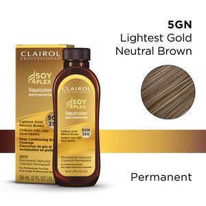 5GN/35G Lightest Gold Neutral Brown LiquiColor Permanent Hair Color