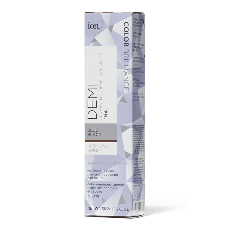 Intensive Shine 1NA Blue Black Demi Permanent Creme Hair Color