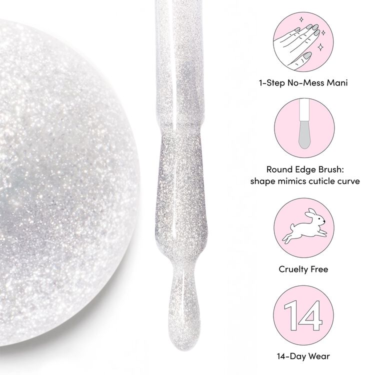 One Gel Magnetic Topper - Silver