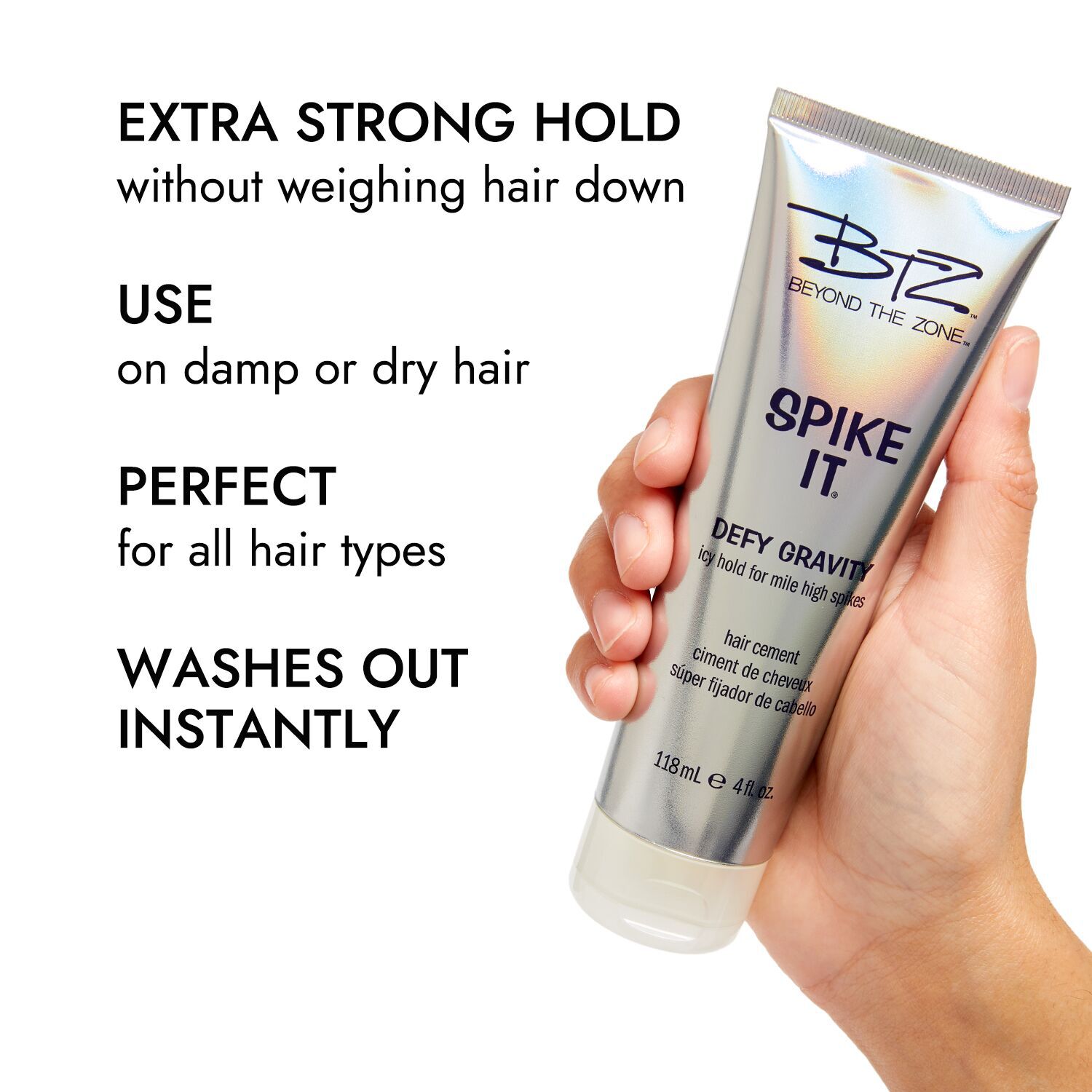 Beyond The Zone Spike It Hair Cement Gels & Glazes Sally Beauty
