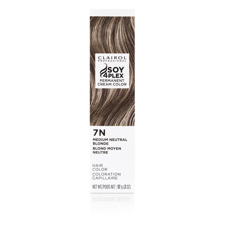 7N Medium Neutral Blonde Permanent Cream Hair Color