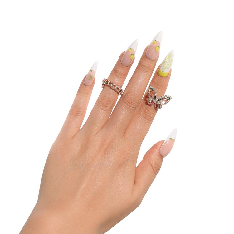 Lemon Squeezy Press On Nails