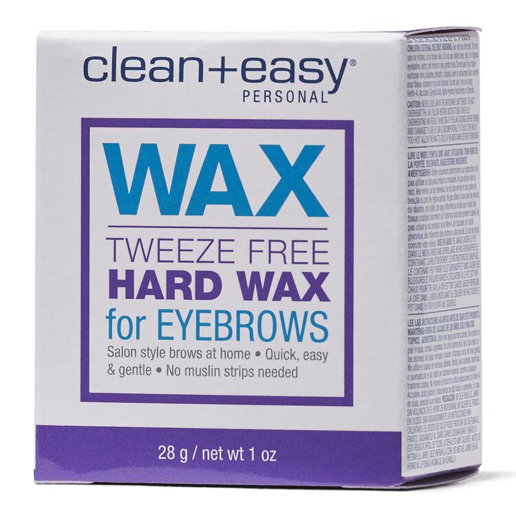 Clean + Easy Tweeze Free Hard Wax for Eyebrows