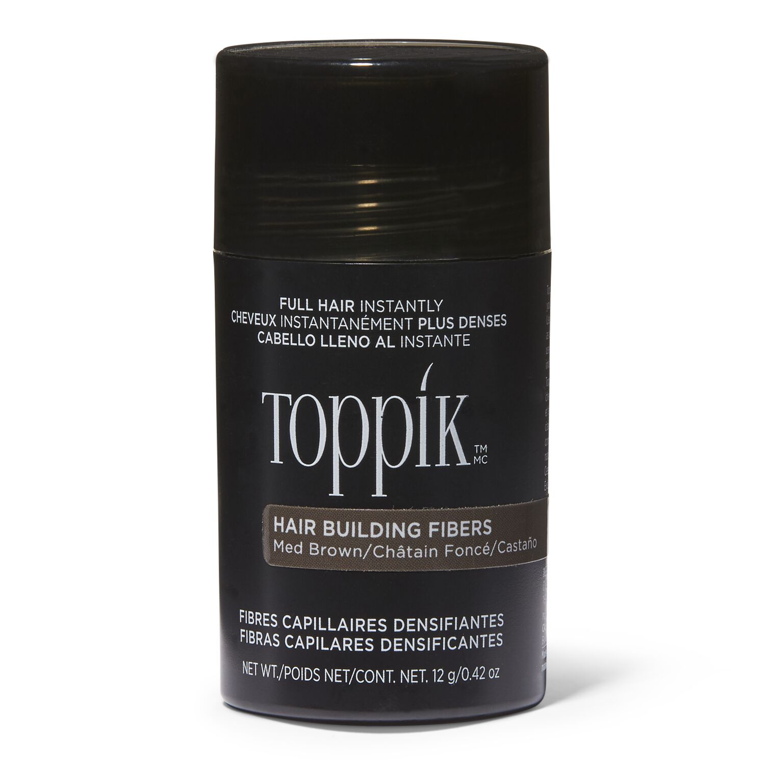 Toppik Medium Brown Hair Building Fibers .42 oz Hair Building Fibers