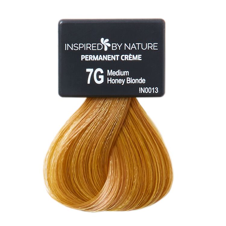 Inspired By Nature Ammonia-Free Permanent Hair Color Medium Honey Blonde 7G  | Permanent Hair Color | Sally Beauty