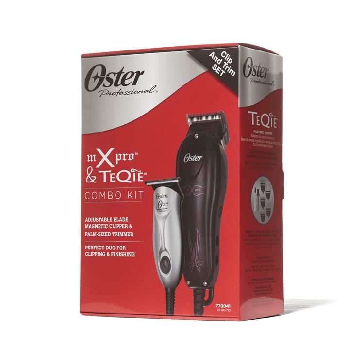 Mxpro Clipper Teqie Trimmer Combo Kit By Oster Clippers And