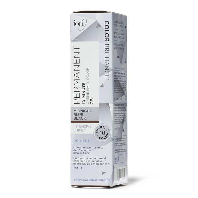 Ion 2b Midnight Blue Black Permanent Creme Hair Color By Color