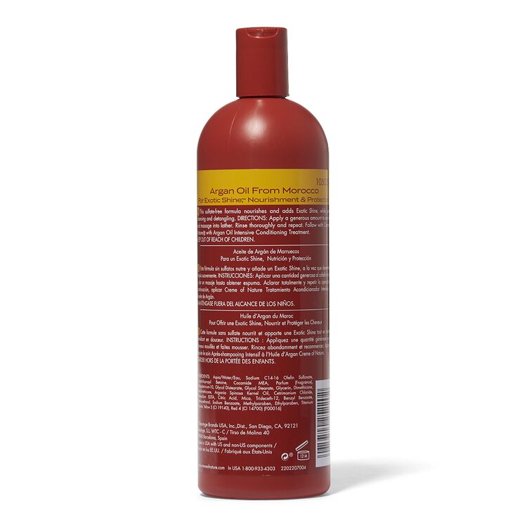 Argan Oil From Morocco Moisture Shine Sulfate Free Shampoo By