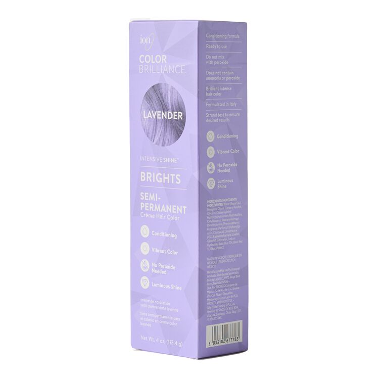 Semi-Permanent Brights Hair Color Lavender