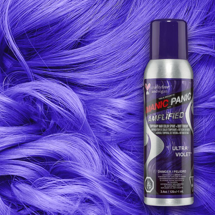 Ultra Violet Amplified™ Temporary Spray-on Color