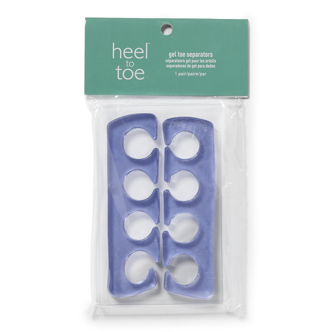 Heel To Toe Gel Toe Separators