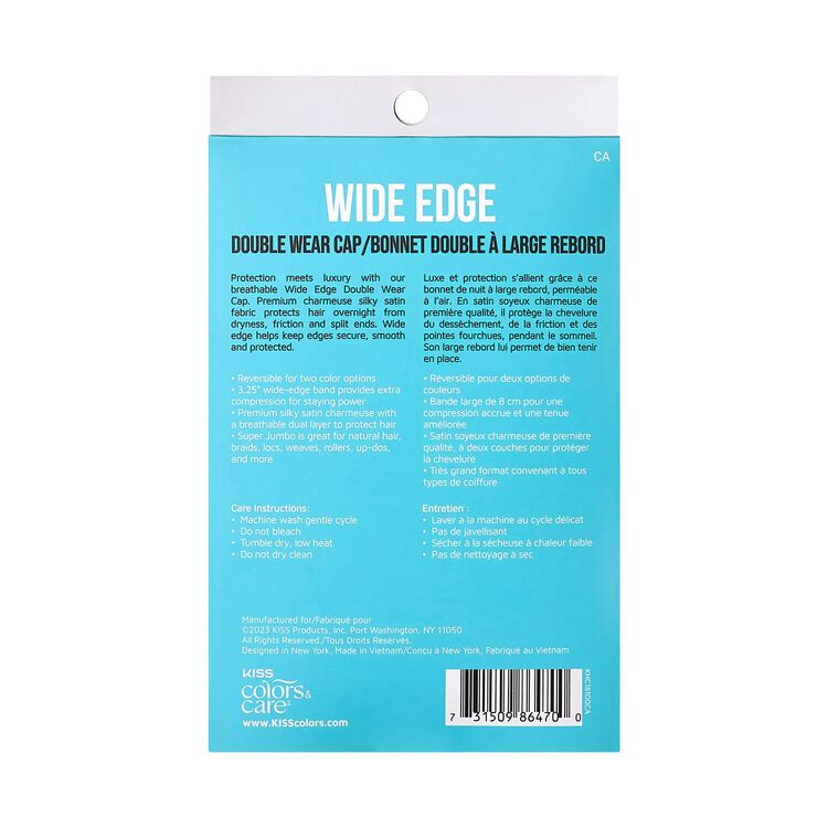 Super Jumbo Wide Edge Double Wear Cap