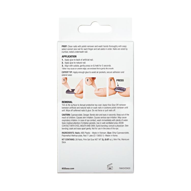 Gel Fantasy Magnetic Press-On Nails - Dignity