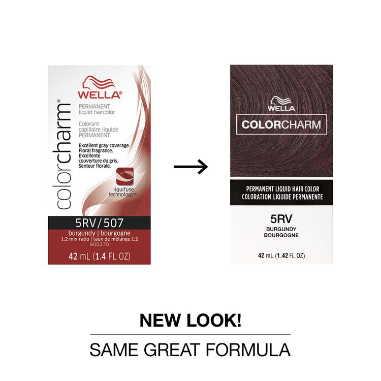 5RV Burgundy Permanent Liquid Hair Color