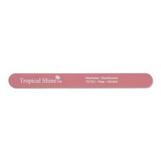 Pink Cushion Nail File Fine 400/600