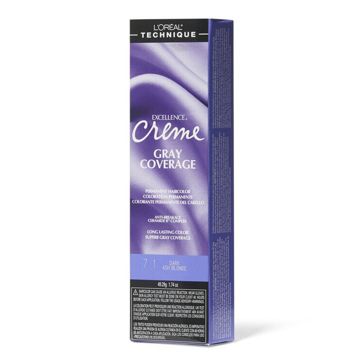 7.1 Dark Ash Blonde Permanent Creme Hair Color
