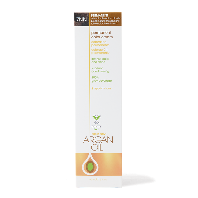 One N Only Argan Oil Permanent Color Cream 5CA Light Brown Caramel