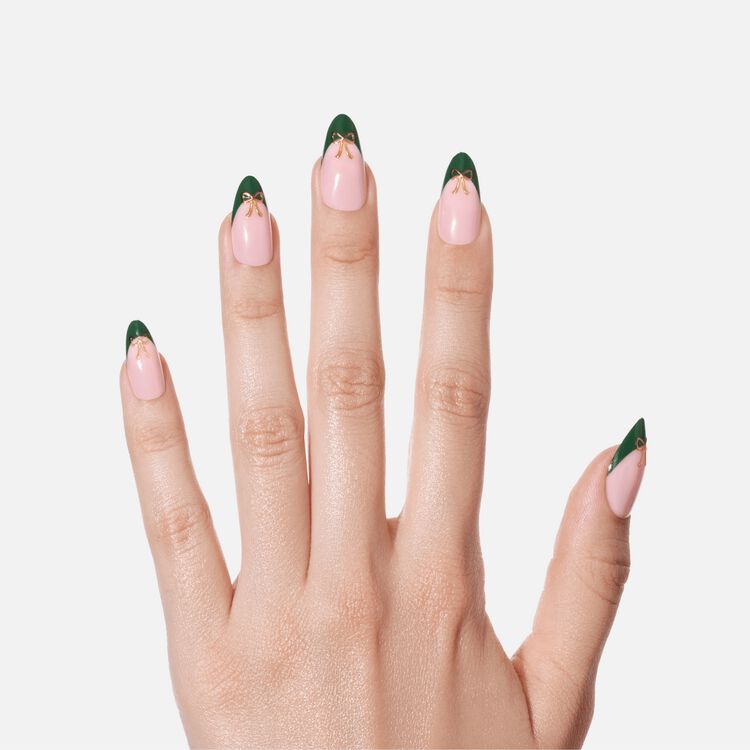 Evergreen Glam Premium Press On Nails