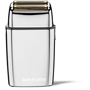 Silver Metals Cordless Metal Double Foil Shaver