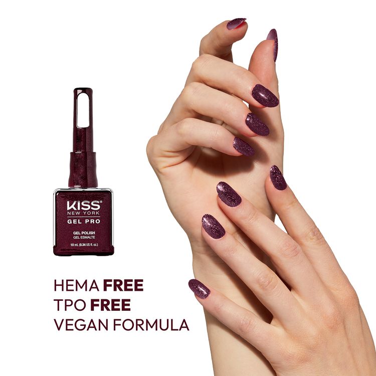 New York Gel Pro Polish Sparkling Burgundy