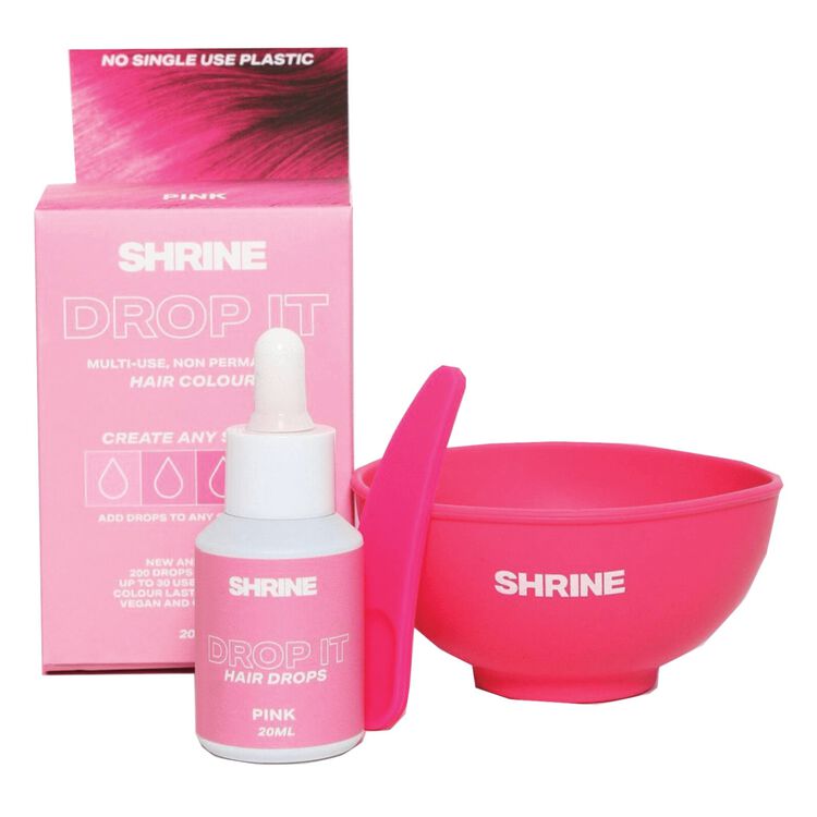 Pink Semi-Permanent Hair Dye Drops