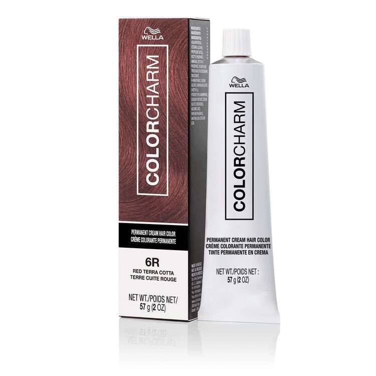 6R Red Terra Cotta Permanent Cream Hair Color