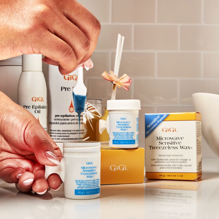 Microwave Tweezeless Wax Sensitive