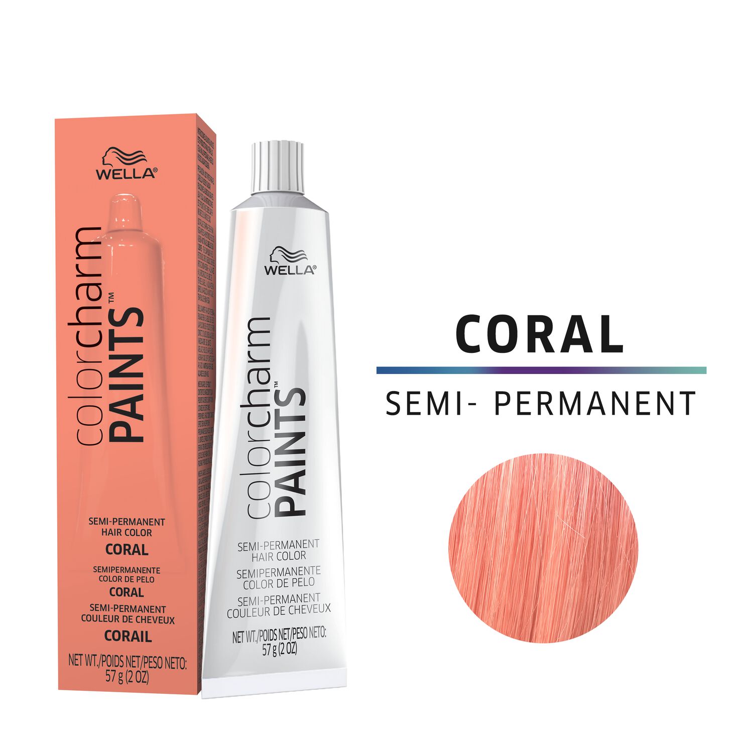 Wella Color Charm Paints Coral Semi Permanent Hair Color