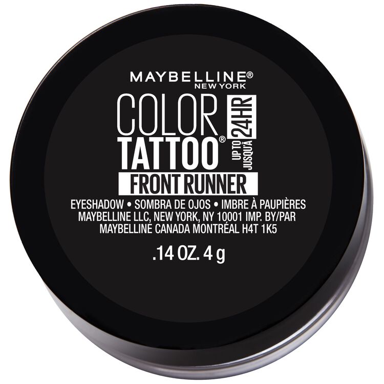 Maybelline Color Tattoo Cream Eyeshadow Pots Front Runner ...