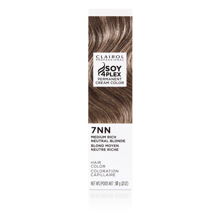 7NN Medium Rich Neutral Blonde Permanent Cream Hair Color