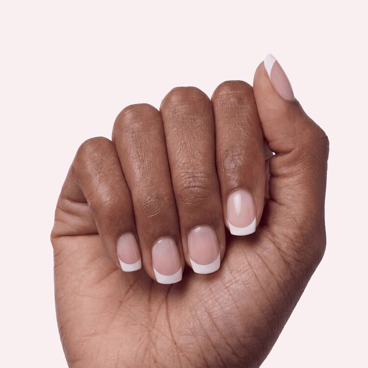 Sculpted Acrylic French Short Squoval