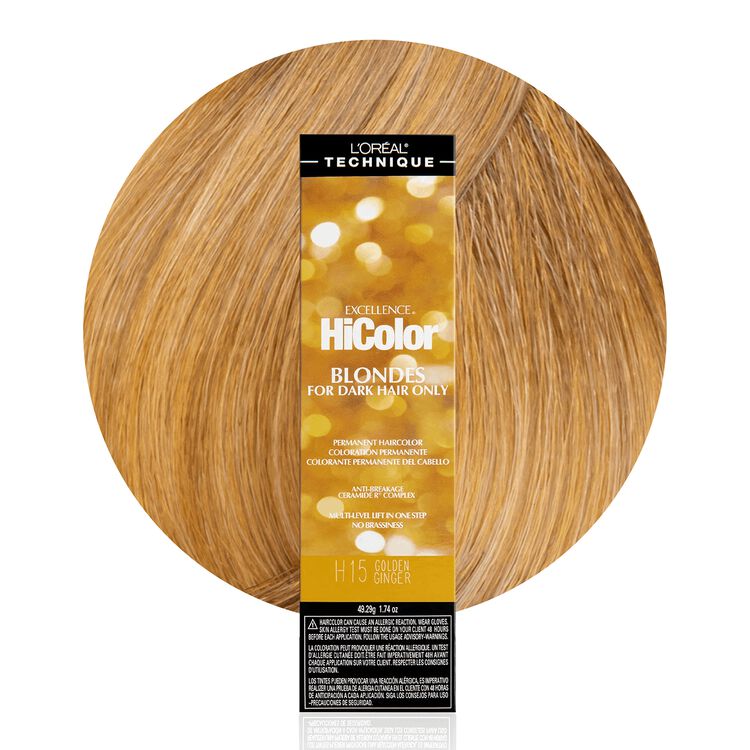 Golden Ginger Permanent Hair Color