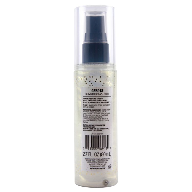 Shimmer Setting Spray Gold