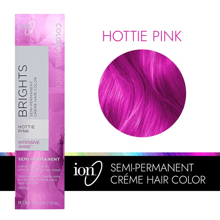 ion Color Brilliance Semi Permanent Neon Brights Hair Color Hottie Pink
