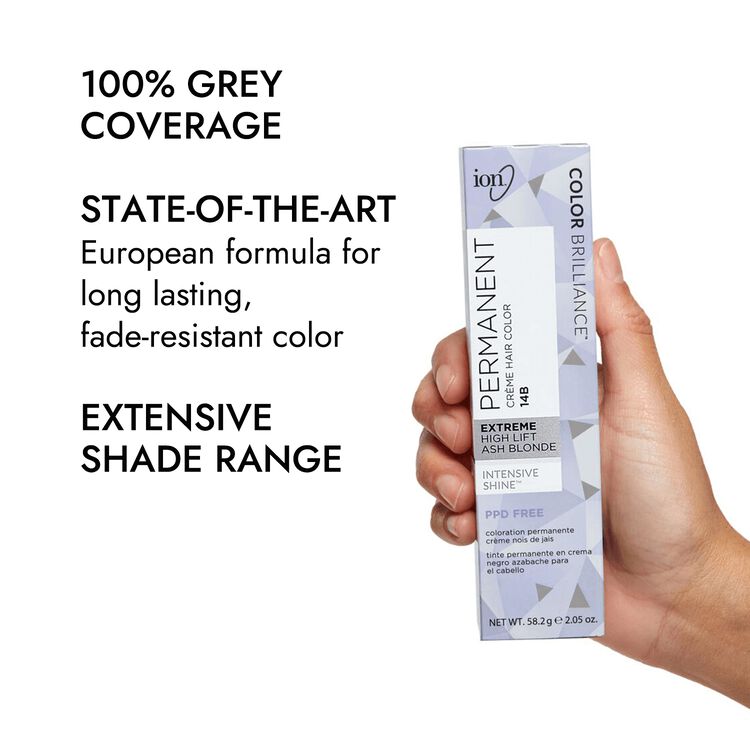 14B Extreme High Lift Ash Blonde Permanent Creme Hair Color