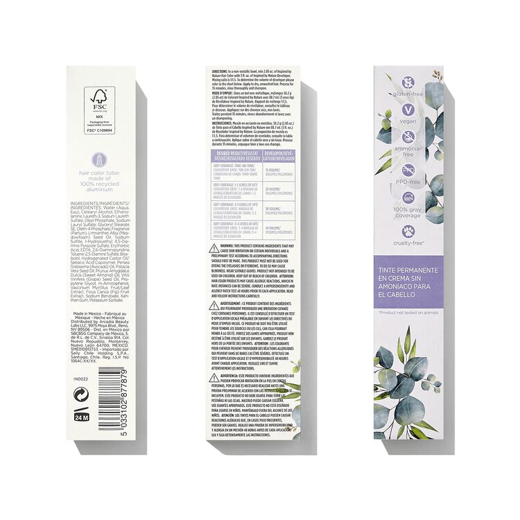 Inspired By Nature Ammonia Free Permanent Creme Hair Color Permanent Hair Color Sally Beauty