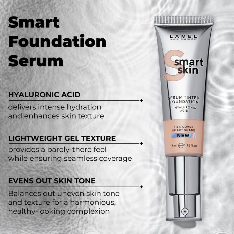 Smart Skin Serum Tinted Foundation Porcelain