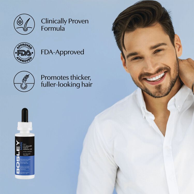 Men's Hair Regrowth Treatment with Minoxidil