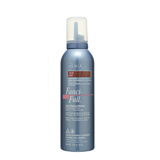Lucky Copper FanciFull Temporary Hair Color Mousse by Roux Temporary Hair Color & Root