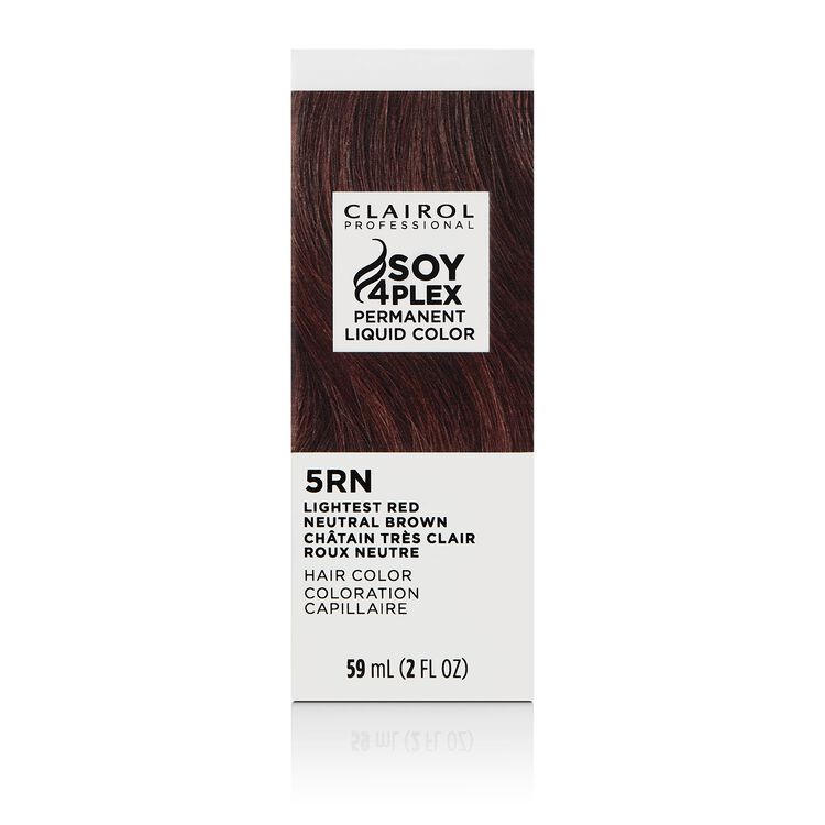5RN Lightest Red Neutral Brown Permanent Liquid Hair Color
